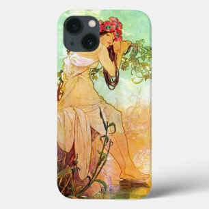 Alphonse Mucha Girl am Teich Case-Mate iPhone Hülle