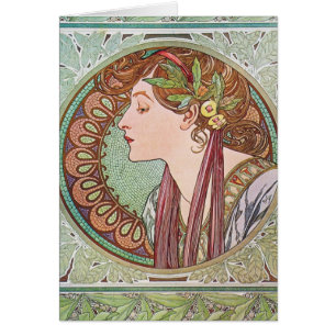 Alphonse Mucha Göttinnen-Kunst