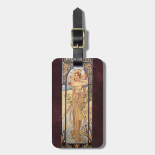 Alphonse Mucha, Helligkeit des Tages Gepäckanhänger