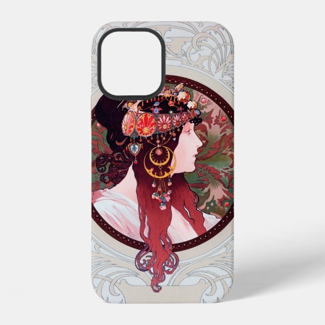 Alphonse Mucha iPhone 12 Hülle (Rückseite)
