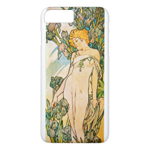 Alphonse Mucha - Iris WB Case-Mate iPhone Hülle