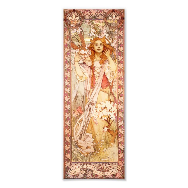 Alphonse Mucha Joan of Arc Druck (Vorne)
