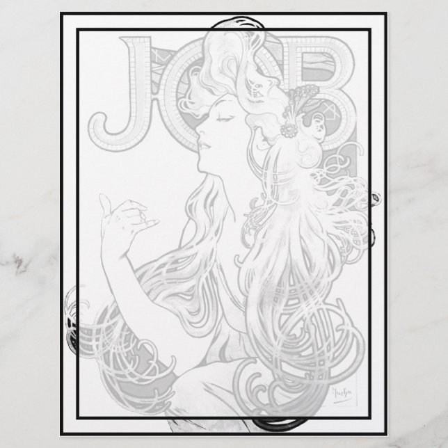 Alphonse Mucha JOB ISOGS (Vorderseite)