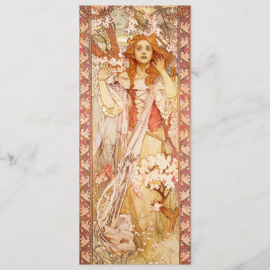 Alphonse Mucha Johanna von Orléans Einladungen