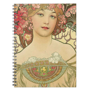 Alphonse Mucha – Jugendstil-Meister Notizblock