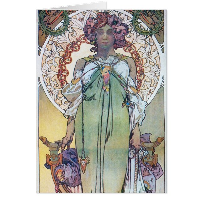 Alphonse Mucha Kunst (Vorne)