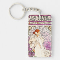 Alphonse Mucha La Dame 1896 Art Nouveau Vintage
