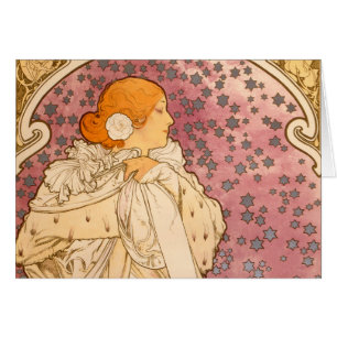 Alphonse Mucha La Dame Aux Camelias : Art Nouveau