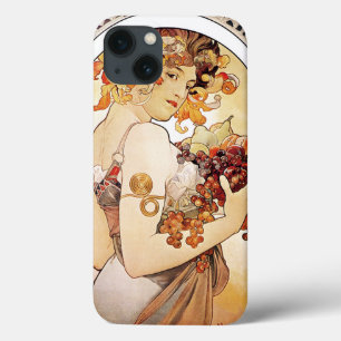 Alphonse Mucha Lady mit Obst Case-Mate iPhone Hülle
