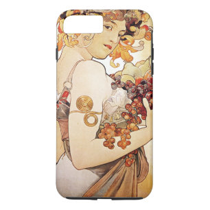 Alphonse Mucha Lady mit Obst Case-Mate iPhone Hülle