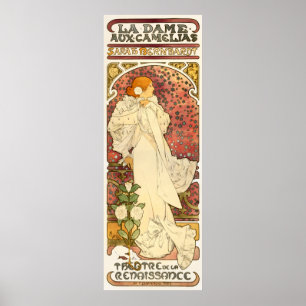Alphonse Mucha Lady of the Camelias Poster