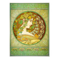 Alphonse Mucha Laurel Print
