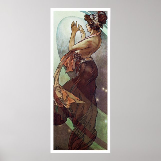 Alphonse Mucha. L'Etoile Polaire/Pole Star, 1902 Poster (Vorne)