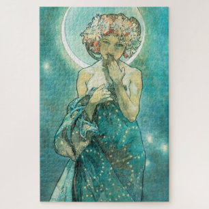 Alphonse Mucha Mondlicht Clair De Lune Art Nouveau