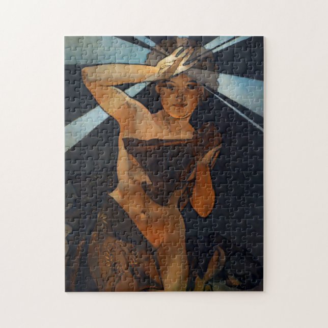 Alphonse Mucha Morgenstern-Puzzle (Vertikal)