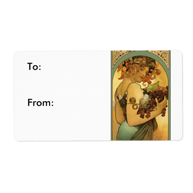 Alphonse Mucha Obstmalerei (Vorne)