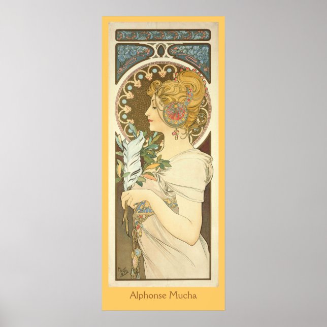 Alphonse Mucha Painting Poster (Vorne)