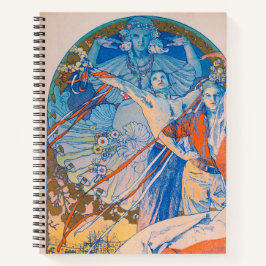 Alphonse Mucha Plakat für das Sokol Festival (1926 Notizbuch