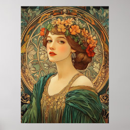 Alphonse Mucha Poster