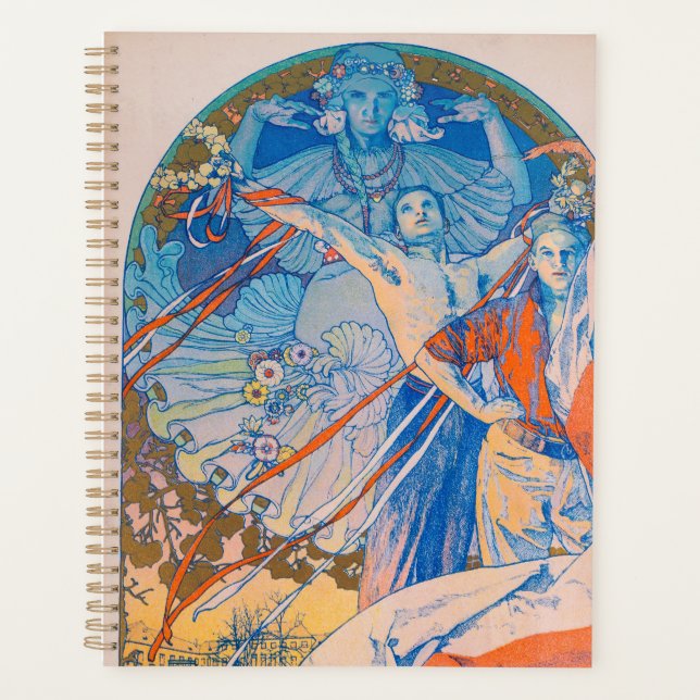Alphonse Mucha Poster for Sokol Festival (1926) (Devant)