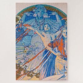 Alphonse Mucha Poster für das Sokol Festival (1926