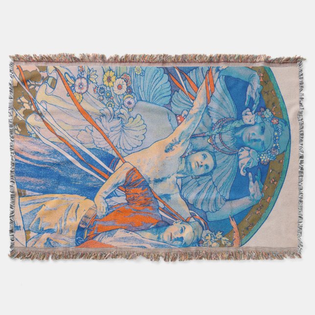 Alphonse Mucha Poster für das Sokol Festival (1926 Decke (Vorderseite)