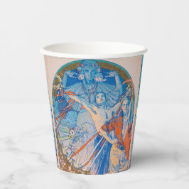 Alphonse Mucha Poster für das Sokol Festival (1926 Pappbecher