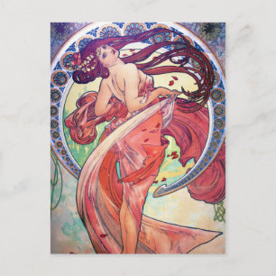 Alphonse Mucha Postkarte