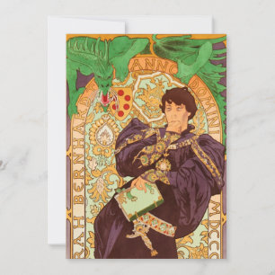 Alphonse Mucha Prince und Dragon Ankündigung