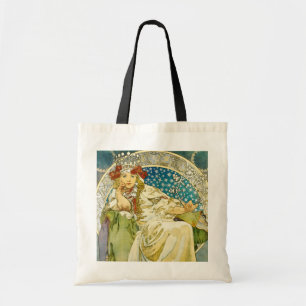 Alphonse Mucha Princess Hyacinth Art Nouveau Tragetasche