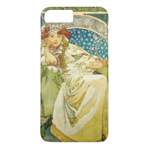 Alphonse Mucha Prinzessin Hyacinth Art Nouveau Case-Mate iPhone Hülle