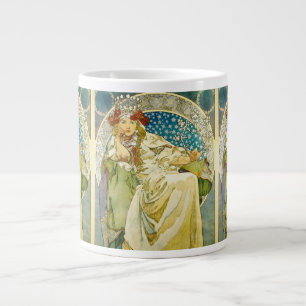 Alphonse Mucha Prinzessin Hyacinth Art Nouveau Jumbo-Tasse