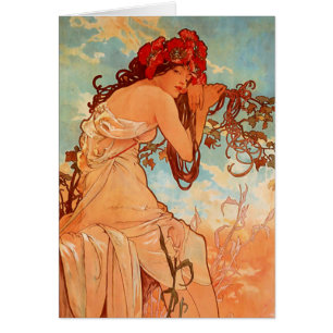 Alphonse Mucha, Quatre Saisons, Été