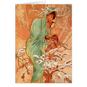 Alphonse Mucha, Quatre Saisons, Hiver