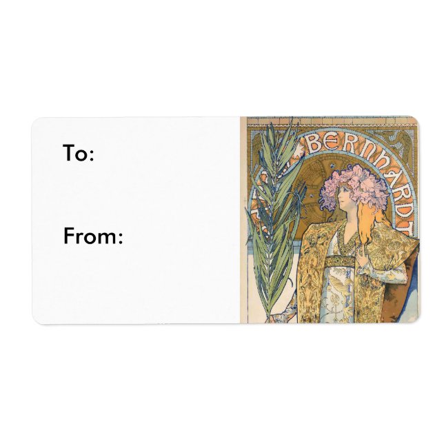 Alphonse Mucha - Sarah Bernhard Painting (Vorne)