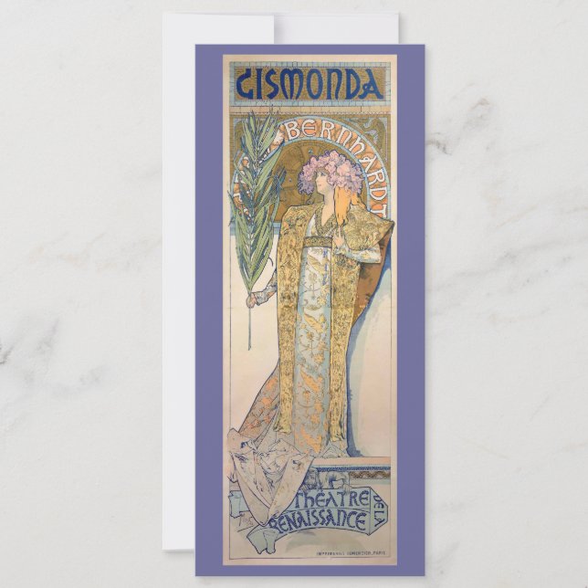Alphonse Mucha - Sarah Bernhard Painting (Vorderseite)