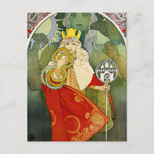 Alphonse Mucha Sokol-Festival-Einladungen Einladung