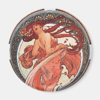 Alphonse Mucha Tanz 1898 Jugendstil Vintag