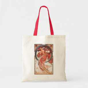 Alphonse Mucha Tanz 1898 Jugendstil Vintag Tragetasche