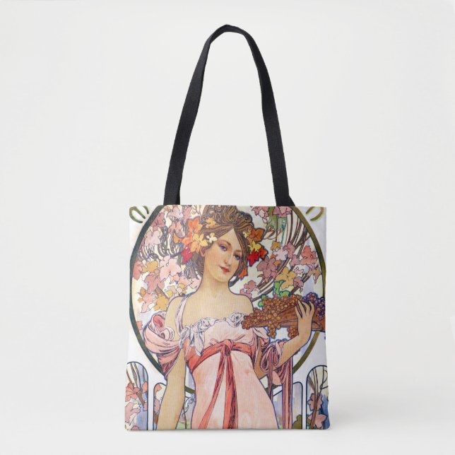 Alphonse Mucha Tasche (Vorderseite)