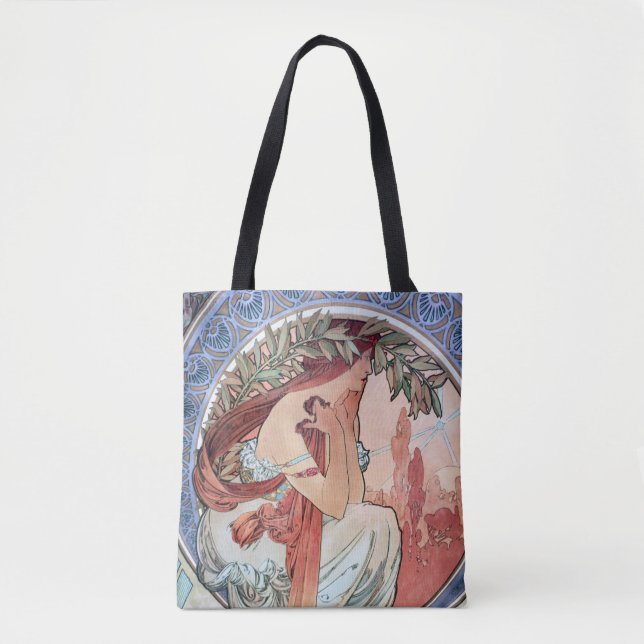 Alphonse Mucha Tasche (Vorderseite)