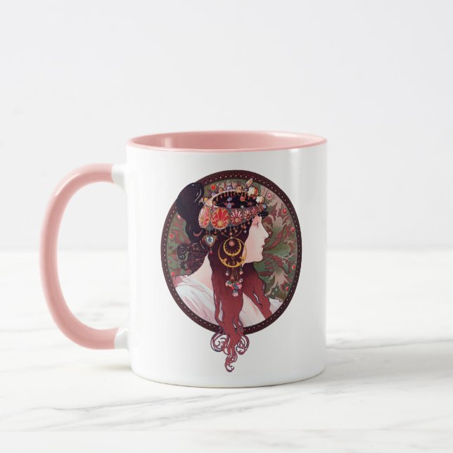Alphonse Mucha Tasse (Links)