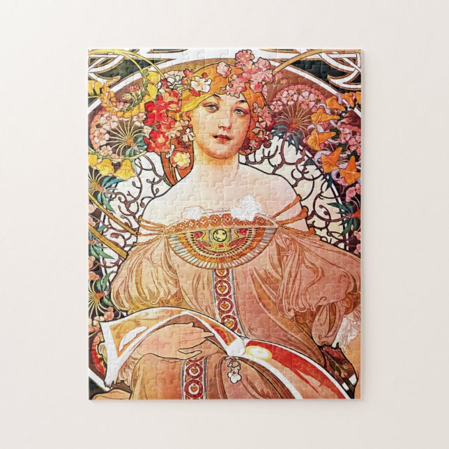 Alphonse Mucha Taydream Vintages Jugendstil (Vertikal)
