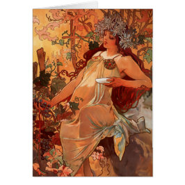 Alphonse Mucha, Vier Jahreszeiten, Herbst