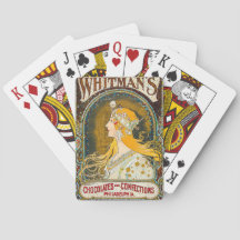 Alphonse Mucha Vintag Whitman's Ad
