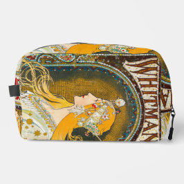 Alphonse Mucha Vintag Whitman's Ad Waschbeutel