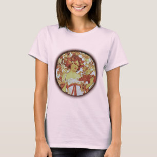 Alphonse Mucha - White Star T-Shirt