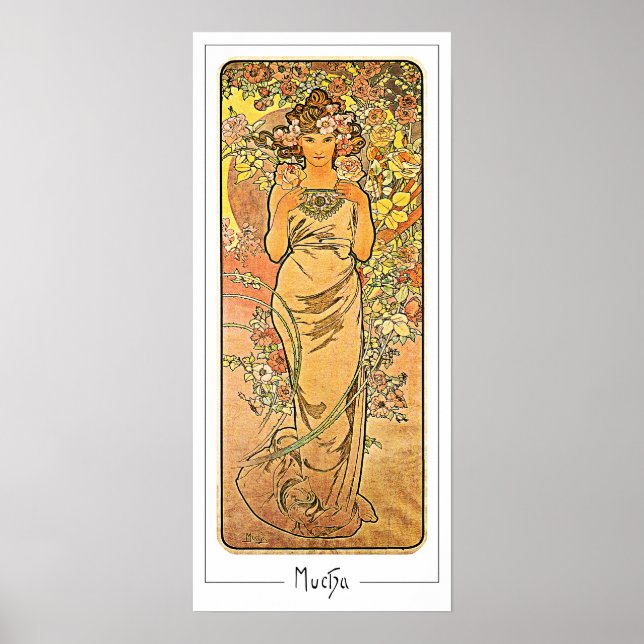 Alphonse Mucha Zedign Art Poster #160 (Vorne)