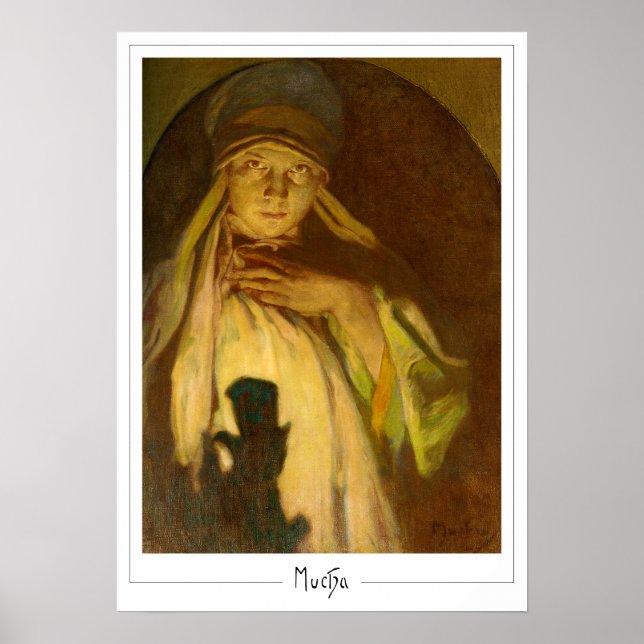 Alphonse Mucha Zedign Art Poster #334 (Vorne)