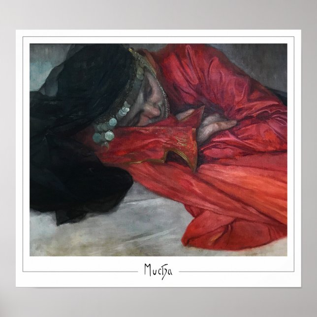 Alphonse Mucha Zedign Art Poster #342 (Vorne)